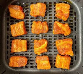 air fryer pork belly crispy bites, Air fry pork belly in air fryer