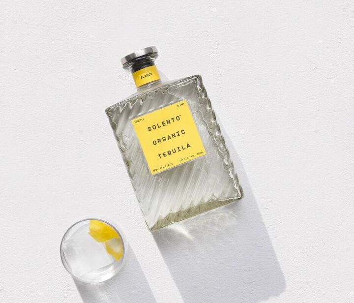 the tequila that dazzles even before the first pour now with 15 off, Solento Organic Tequila