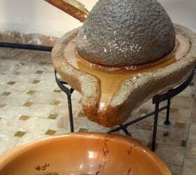 amlou recipe prepare a delicious moroccan almond spread in 30 minutes, making amlou traditional way