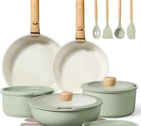 12 kitchen gadgets that double as perfect holiday gifts, CAROTE Pots and Pans Set