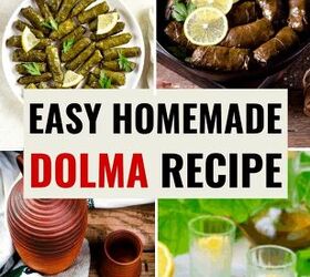 dolma recipe make delicious turkish grapevine rolls at home in 1 hour, EASY HOMEMADE DOLMA RECIPE