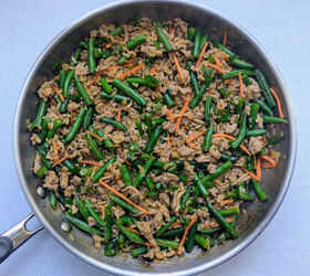 11 creative ground turkey dinners, Gochujang Ground Turkey Rice Green Bean Skillet