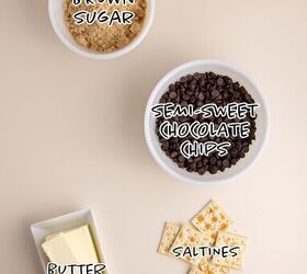 easy christmas crack recipe, Easy Christmas Crack Recipe Ingredients on a counter