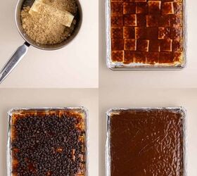 easy christmas crack recipe, Easy Christmas Crack Recipe being made on a sheet pan