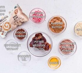 chocolate peppermint protein balls refined sugar free no bake high