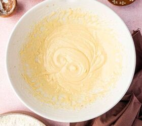 funfetti birthday cake cookies with sprinkles recipe, Butter and sugar creamed in bowl