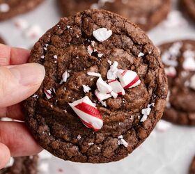 Peppermint Brownie Cookies
