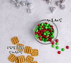 pretzel christmas treats, Christmas Pretzel Treats Ingredients