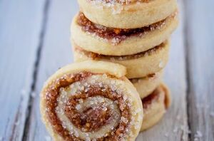 These delicious jam-filled raspberry pinwheel cookies are an old-fashioned Christmas tradition!
