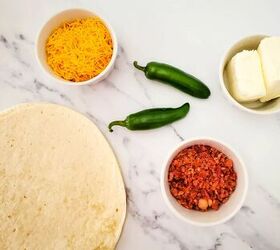 Just 5 ingredients are needed for these easy pinwheel appetizers