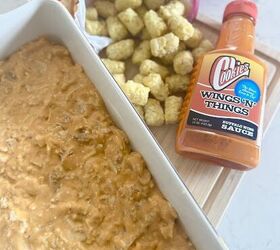 This dish combines all the tastes of your favorite buffalo chicken flavors