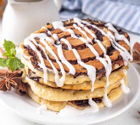 Cinnamon Roll Pancakes | Easy Cinnamon Pancake Recipe