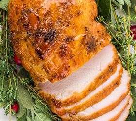 Brined Boneless Turkey Breast With Maple Glaze
