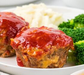 cheesy mini meatloaf