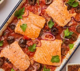 12 salmon recipes to master at home, Salmon Puttanesca Italian Salmon Recipe