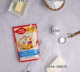 sugar cookie cups, Sugar Cookie Cups Ingredients