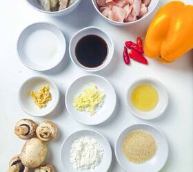 easy and delicious chicken and shrimp stir fry recipe, chicken and shrimp stir fry ingredients