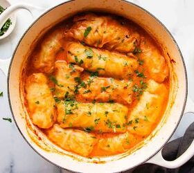 These Ukrainian cabbage rolls are warm, comforting, and full of flavor