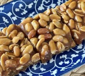 These salted peanut bars are completely irresistible