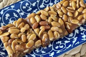 These salted peanut bars are completely irresistible