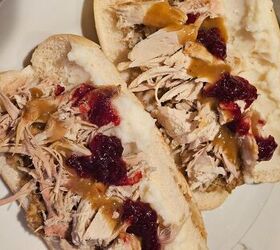 Leftover Thanksgiving Sub