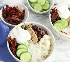 10 elegant chicken bowl recipes for any occasion, Greek Chicken Bowls