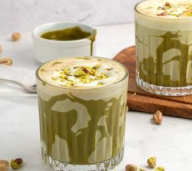 Pistachio Latte Recipe With Real Pistachio Spread
