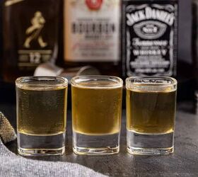 3 wise men shot, 3 Wise Men Shot in Three Shot Glasses Side by Side