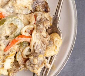 Philly Cheesesteak Casserole