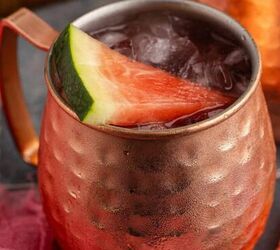 tic tac shot, Watermelon Moscow Mule made in a Mule glass