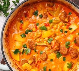 Creamy Chorizo Chickpea Stew