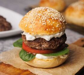 Hamburger Buns (5 Ingredients)