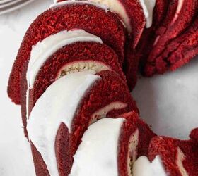 Red Velvet Pound Cake (With a Cream Cheese Swirl)