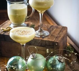 Holiday Pistachio Eggnog With Real Ingredients