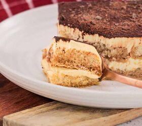 tiramisu, Rich chocolate and creamy cheese tiramisu dessert with coffee soaked ladyfingers in Italy