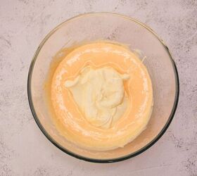 tiramisu, Creamy zabaglione and mascarpone mixture for Italian tiramisu recipe in a glass bowl