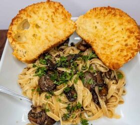 Italian Mushroom Fettuccine