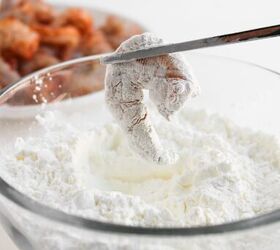 the best bang bang shrimp bowl ready in 30 minutes, Bang bang sauce ingredients in small bowls on a white surface