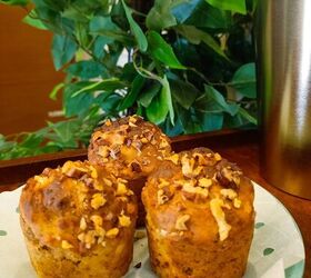 Whole Wheat Banana Walnut Muffins
