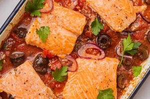 This one-pan Italian salmon recipe takes 30 minutes to make