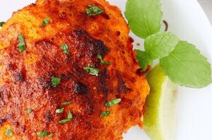 Roasted tandoori cauliflower is a flavorful, low-carb dish with bold Indian spices