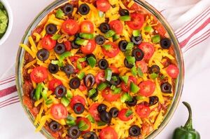 This 7-layer dip is a classic and a huge fan favorite