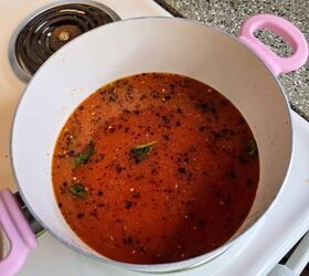 lasagna soup, Build the Soup Base