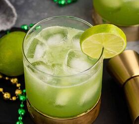 shamrock sour, Shamrock Sour in Glass and Lime