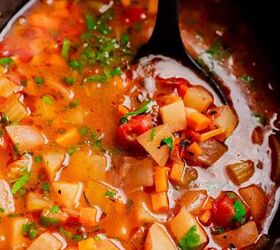 This slow cooker vegetable stew brings simple ingredients together into a rich and satisfying dish!