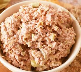 This quick recipe transforms cooked ham into a creamy, flavorful salad