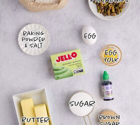 pistachio pudding cookies, Pistachio Pudding Cookies Ingredients