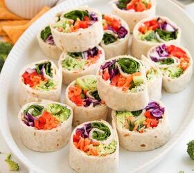 Rainbow Veggie Pinwheels Recipe: Easy and Colorful