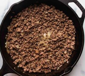 This classic ground beef and potato casserole is super flavorful