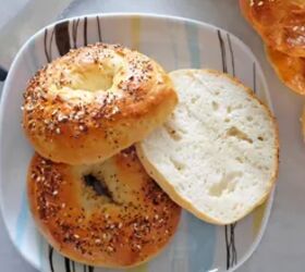 In under forty-five minutes you can have these fresh homemade bagels